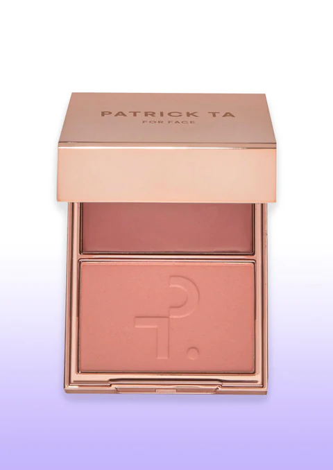 Patrick Ta Major Headlines Double-Take Creme & Powder Blush - Not Too Much 