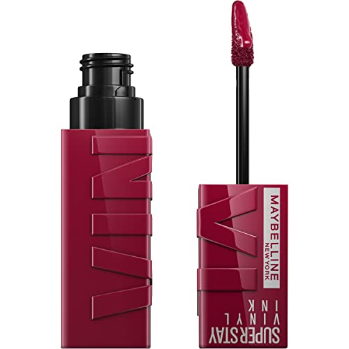 Maybelline Super Stay Vinyl Ink Liquid Lipstick - 30 Unrivaled - 0.14 Fl Oz: Shine Enhancing, Medium Tones, Single Container, Lip Makeup