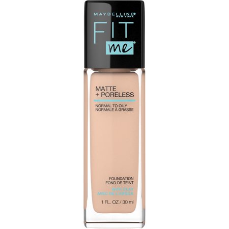 Maybelline Fit Me Matte + Poreless Oil Free Liquid Foundation - 1 Fl Oz - 122 Creamy Beige - 1 Fl Oz