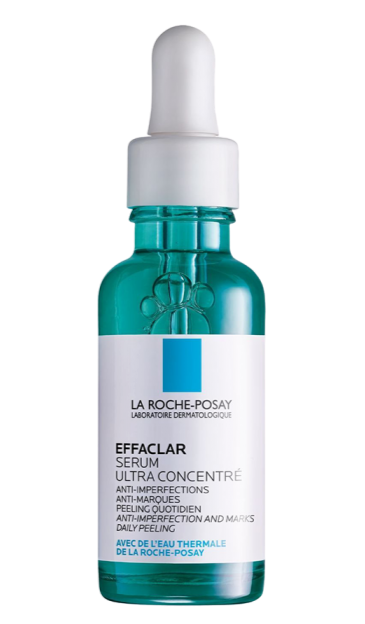 La Roche Posay Acne Treatment Salicylic Acid Face Serum - 1oz: Contains Glycolic Acid, Unscented, Acne-Prone