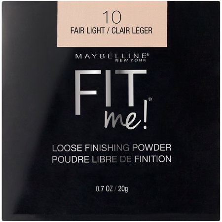 Maybelline Fit Me Loose Powder - 10 Fair Light - 0.7oz: Matte Finish, Shine Control, Paraben & Phthalate-Free