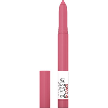 Maybelline SuperStay Ink Crayon Lipstick - Keep It Fun - 0.04oz: Brightening, Medium Tones, Single Container