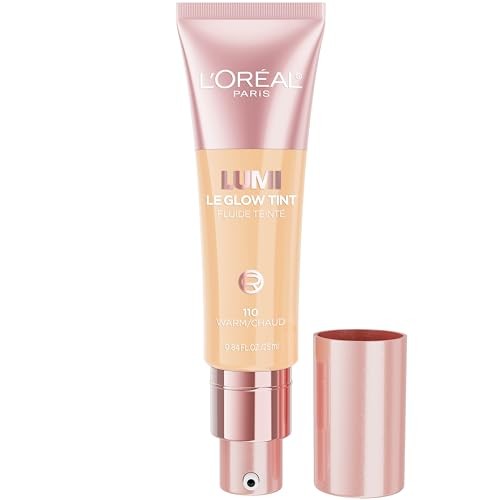 L'Oreal Paris Lumi Le Glow Tint Liquid Skin Tint - 110 Warm - 0.84 Fl Oz