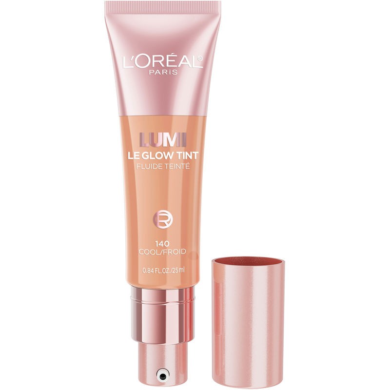 L'Oreal Paris Lumi Le Glow Tint Liquid Skin Tint - 140 Cool - 0.84 Fl Oz