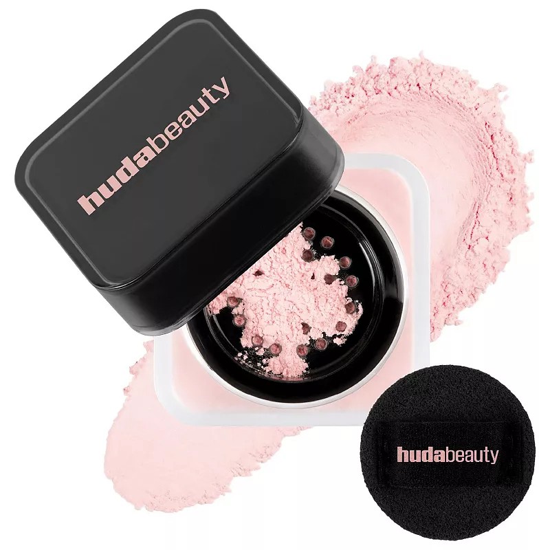 HUDA BEAUTY Mini Easy Bake Loose Baking & Setting Powder Cherry Blossom 0.21 Oz/6 G
