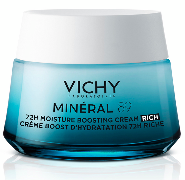 Vichy Mineral 89 72H Moisture Boosting Rich Cream 50 Ml
