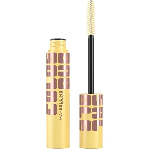 Maybelline Colossal Bubble Mascara for Volume and Length - Brownish Black - 0.33 Fl Oz: Volumizing, Eyelashes