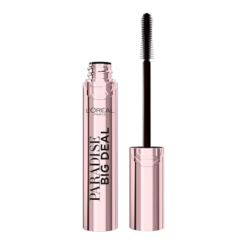 L'Oreal Paris Paradise Big Deal Volumizing and Lengthening Mascara - Black Brown - 0.33 Fl Oz