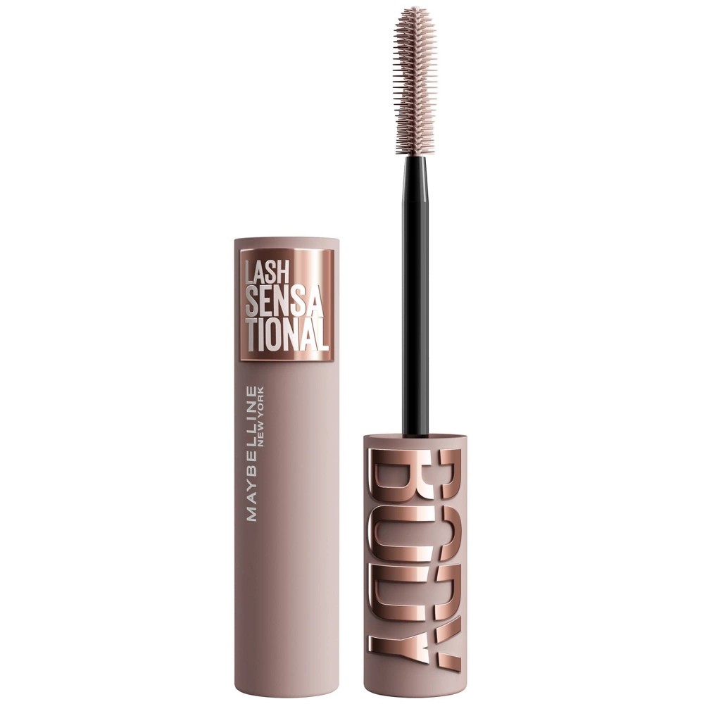 Maybelline Lash Sensational Body Volume Mascara - 901 Very Black - 0.24 Fl Oz: Lengthening, Volumizing, Matte Finish