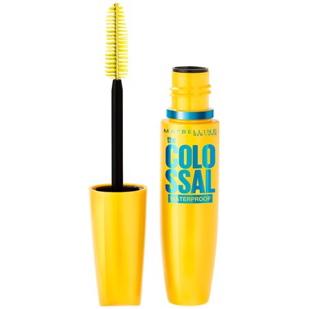 Maybelline New York Volum  Express the Colossal Waterproof Mascara  Glam Black  0.27 Fl Oz