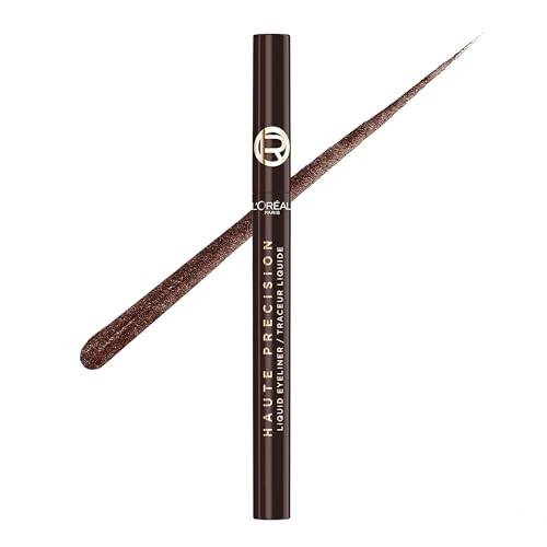 L'Oreal Paris Haute Precision Waterproof Felt Tip Liquid Eyeliner - 20 Brown Leather - 0.03 Fl Oz