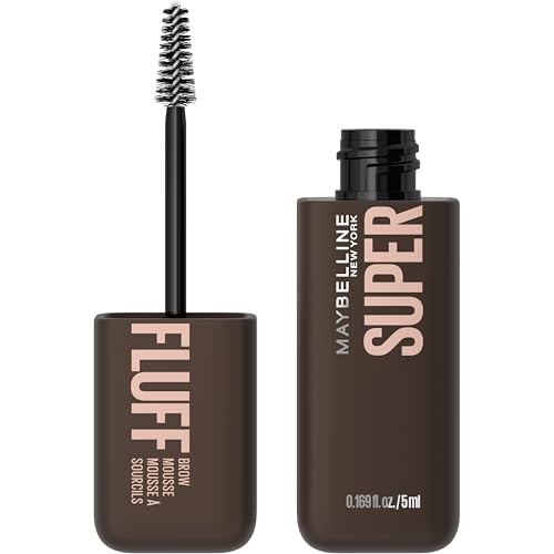 Maybelline Superfluff Volumizing Eyebrow Gel Mousse - 005 Black Brown - 0.17 Fl Oz