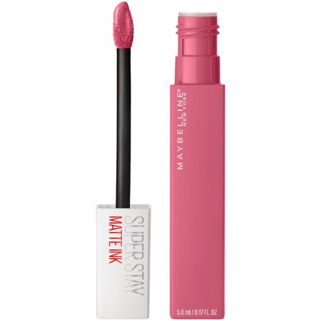 Maybelline SuperStay Matte Ink Liquid Lipstick - 125 Inspirer - 0.17 Fl Oz: Brightening, Paraben-Free, Single Container
