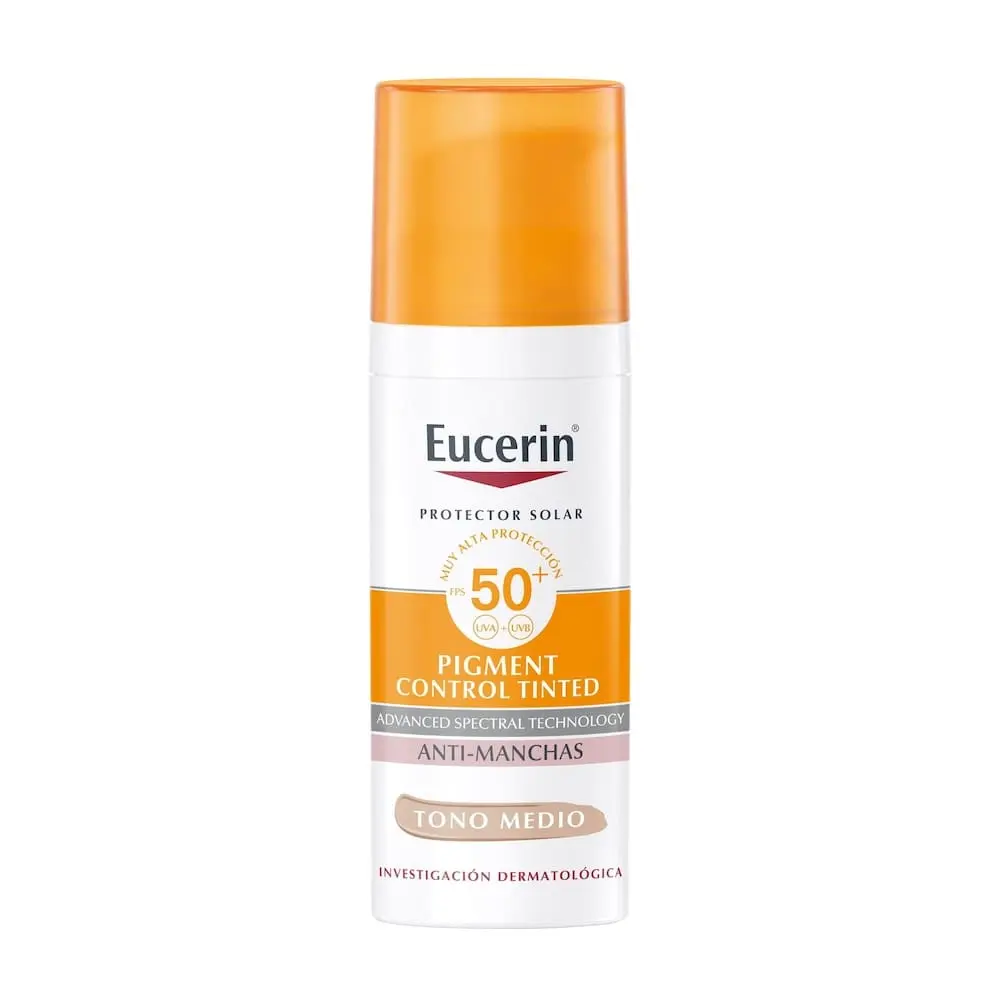 Eucerin Oil Control Tinted Toque Seco Tono Medio 