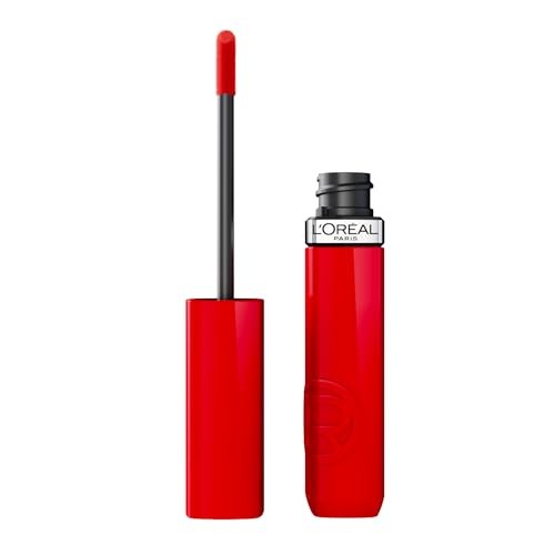 L'Oreal Paris Infallible Lacque Resistance Liquid Lipstick - Red Poppy - 0.13 Fl Oz