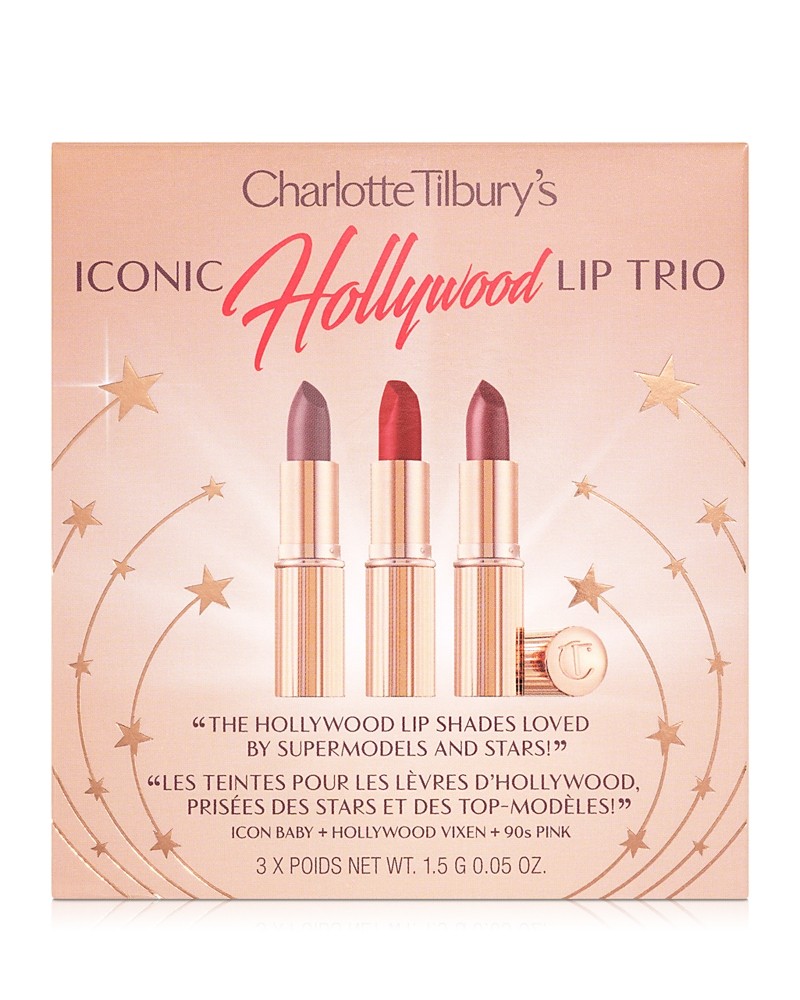 Charlotte Tilbury Charlotte's Iconic Hollywood Lip Trio - Limited Edition Kit
