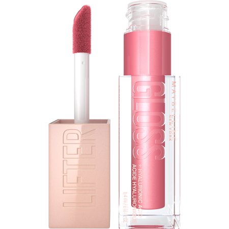 Maybelline Lifter Gloss Plumping Lip Gloss with Hyaluronic Acid - 5 Petal - 0.18 Fl Oz