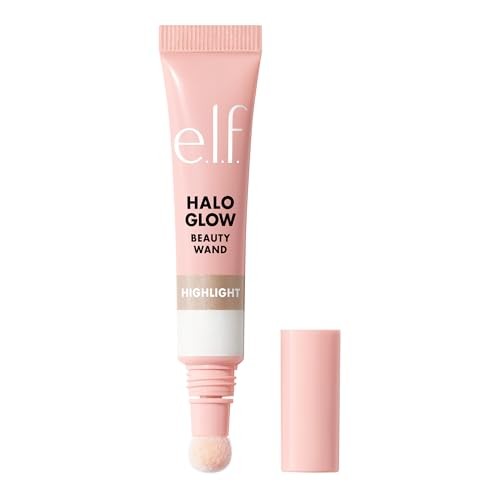 E.l.f. Halo Glow Highlight Beauty Wand - IRL Angel - 0.33 Fl Oz: Smoothing, Brightening, Paraben-Free, Vegan