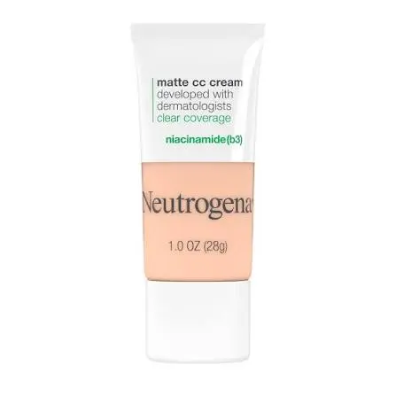 Matte cc cream, niacinamide(b3) Neutrogena, Tono SHELL 1.0