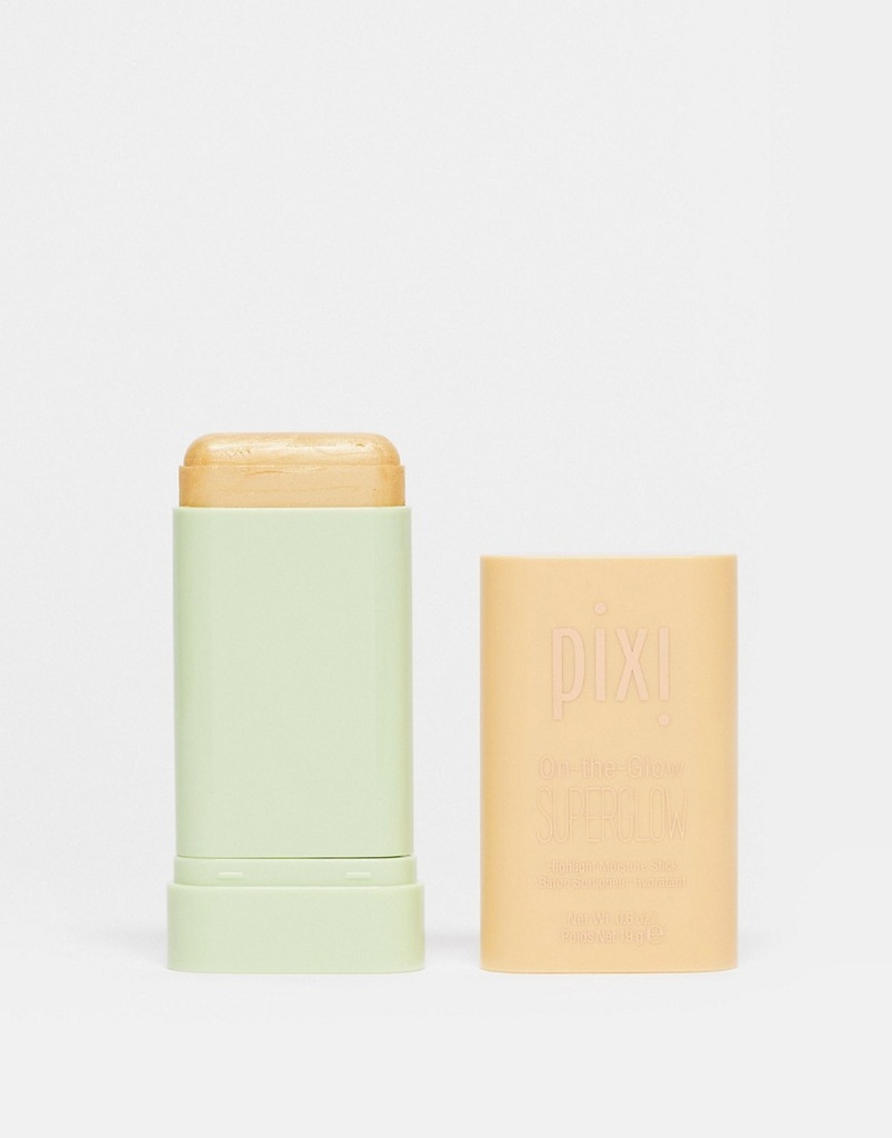 Pixi by Petra on-the-Glow Super Glow Highlighter Stick - Petal Dew - 0.6oz: Brightening, Face Application, Medium Coverage