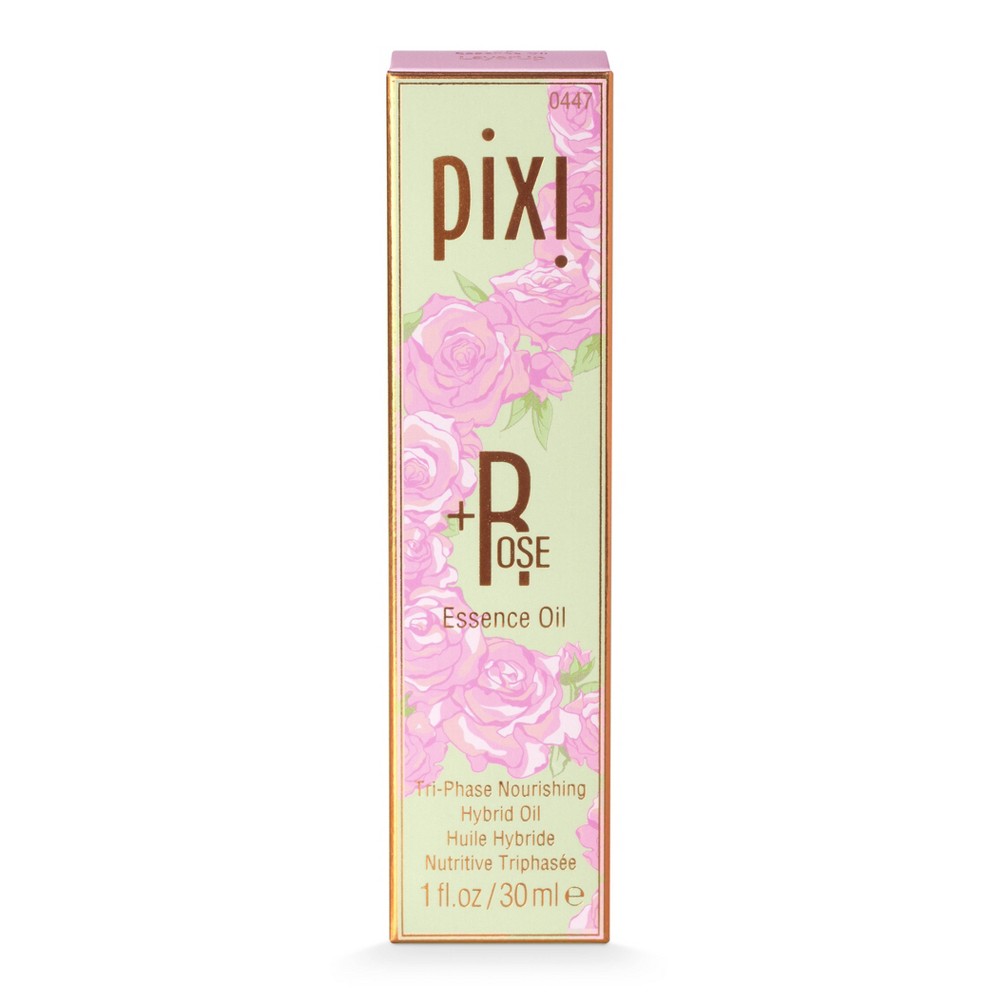 Pixi Beauty +Rose Essence Oil | Weightless Rose Facial Oil | Nourishing Face Oil for a Dewy, Flawless Base