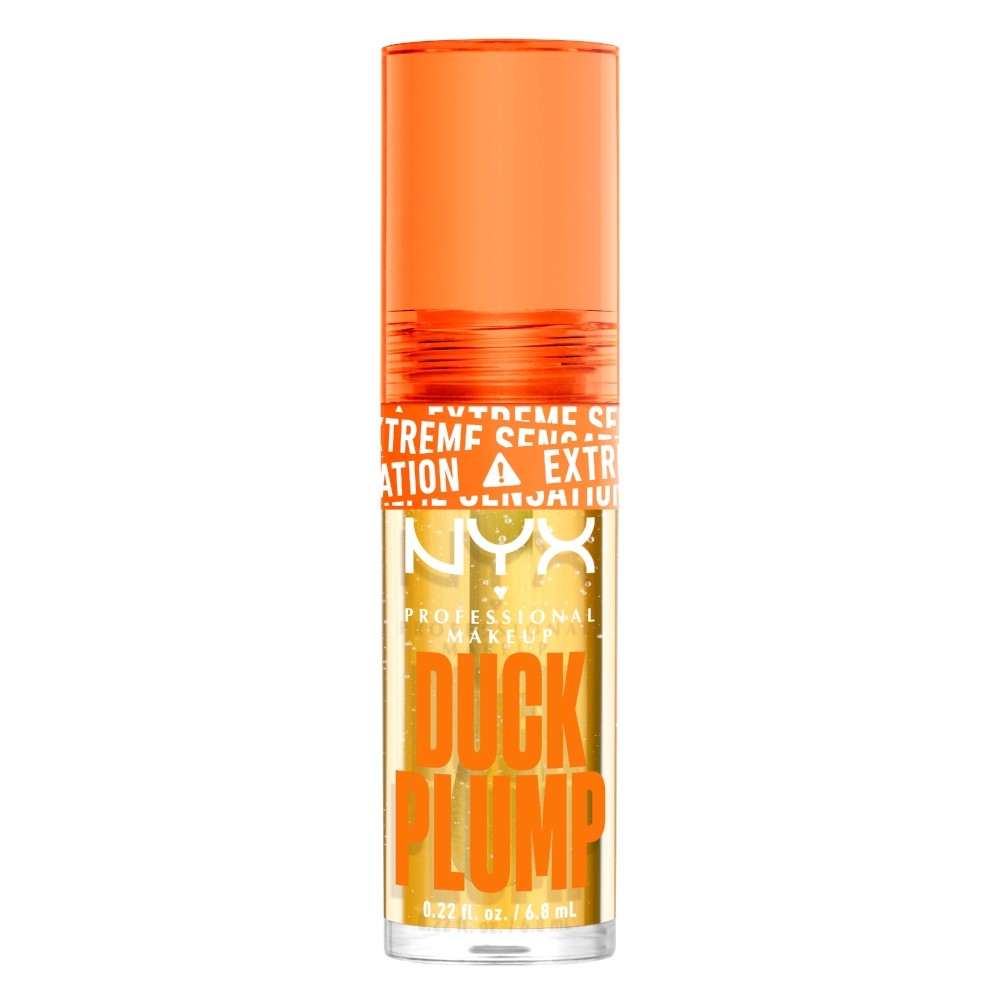 NYX Professional Makeup Duck Plump High Pigment Plumping Lip Gloss - Hall of Flame - 0.23 Fl Oz: Liquid, Single Container