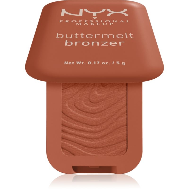 NYX Professional Makeup Buttermelt Bronzer- Butta D Down - 0.17oz
