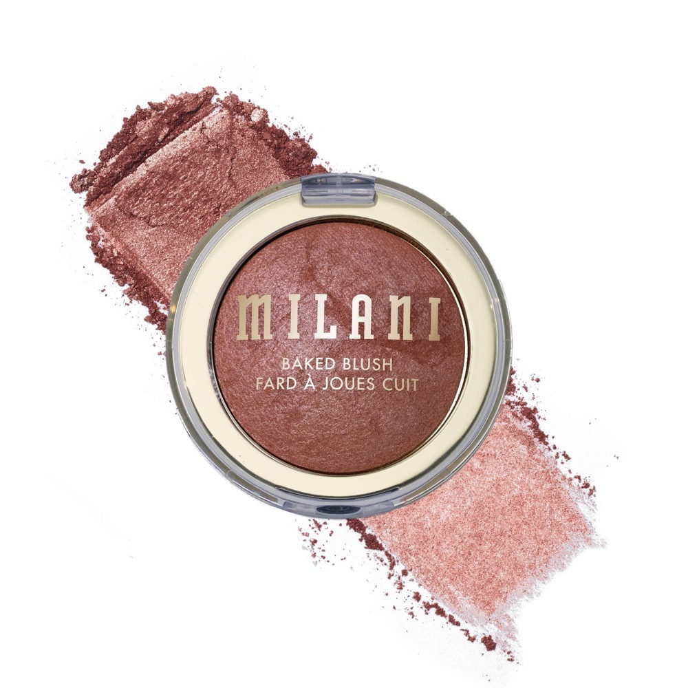 Milani Baked Blush - Ciao Bella: Vegan, Pressed Powder, Brightening, Buildable Coverage