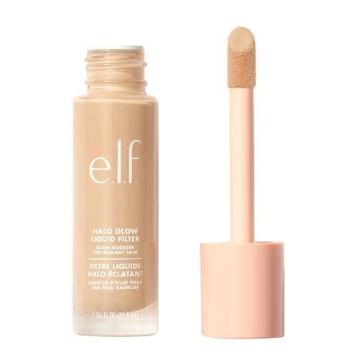 E.l.f. Halo Glow Liquid Filter Highlighter - 00 Fair - 1.06 Fl Oz: Smoothing, Brightening, Vegan, Paraben-Free
