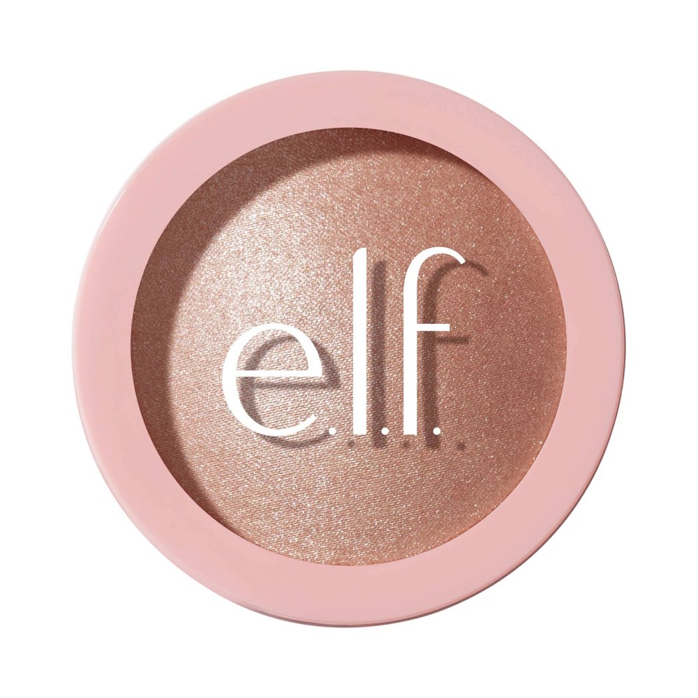 E.l.f. Halo Glow Silky Powder Highlighter - Blush Money - 0.15oz