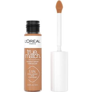 L'Oreal Paris True Match Radiant Serum Concealer with Hyaluronic Acid - N8 - 0.33 Fl Oz: Medium Coverage, Paraben-Free, Eye Area