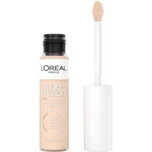 L'Oreal Paris True Match Radiant Serum Concealer with Hyaluronic Acid - W3 - 0.33 Fl Oz: Medium Coverage, Vegan, Contains Caffeine