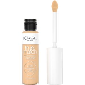 L'Oreal Paris True Match Radiant Serum Concealer with Hyaluronic Acid - W5 - 0.33 Fl Oz: Medium Coverage, for All Skin Types, Paraben-Free