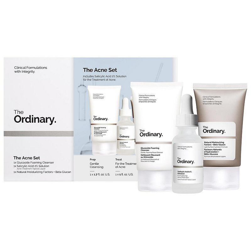 The Ordinary Acne Set - 3pc - Ulta Beauty: Anti-Acne, Vegan, for Oily Acne-Prone Skin