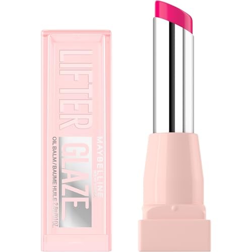 Maybelline Lifter Glaze Hydrating Lip Makeup with Hyaluronic Acid - Rose Bite - 0.1oz: Stick, Medium Tones, Gloss Finish, Single