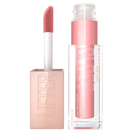 Maybelline Lifter Gloss Plumping Lip Gloss with Hyaluronic Acid - 6 Reef - 0.18 Fl Oz