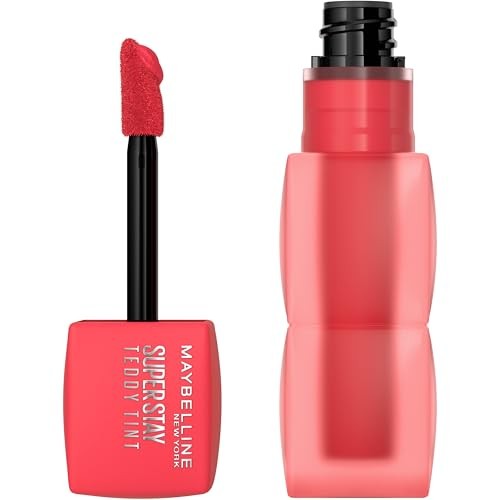 Maybelline Super Stay Teddy Tint Long Lasting Matte Lip Tint - July Forever - 0.17 Fl Oz