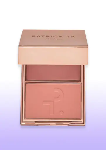 Patrick Ta Major Headlines Double-Take Creme & Powder Blush - Not Too Much 