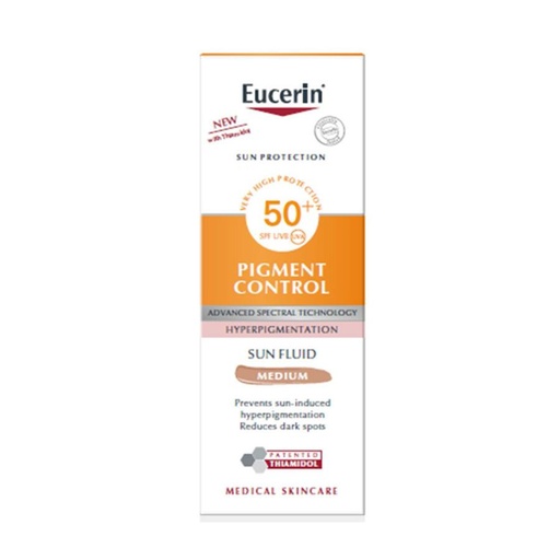Eucerin Sunscreen Pigment Control Gel-Cream SPF50+ Tint 50ml