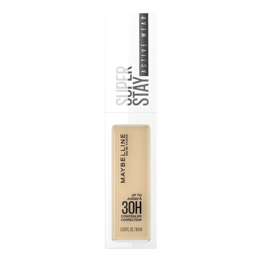 Maybelline Super Stay Longwear Liquid Concealer, up to 30HR Wear, 22, 0.33 Fl OZ