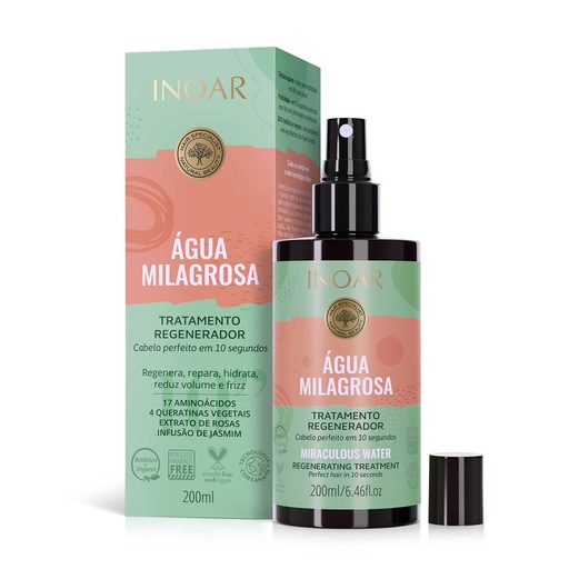 gua Milagrosa Inoar Tratamento Regenerador Spray 200ml