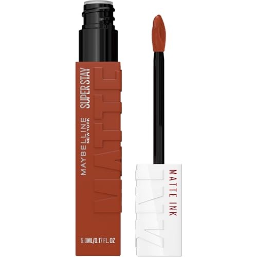 Maybelline SuperStay Matte Ink Liquid Lipstick - 505 Entertainer - 0.17 Fl Oz: Tube, Lip Makeup
