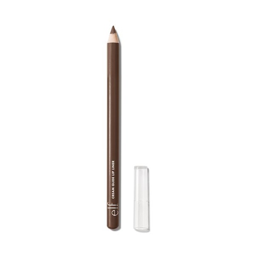 E.l.f. Cream Glide Lip Liner - Dark Cocoa - 0.03oz: Semi-Matte Finish, Paraben-Free, Vegan