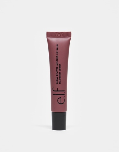 E.l.f. Glow Reviver Melting Lip Balm - Blackberry Sorbet - 0.52oz: Shine Enhancing, Nourishing, Paraben-Free
