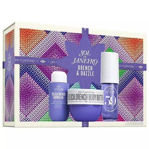 Sol De Janeiro Drench & Dazzle Delícia Drench™ Body Routine Gift Set