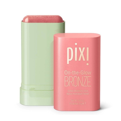 Pixi on the Glow Bronze Tinted Moisturizer Stick Bronzer - Warm Glow - 0.6oz: Contouring, Buildable Coverage, Semi-Sheer Finish