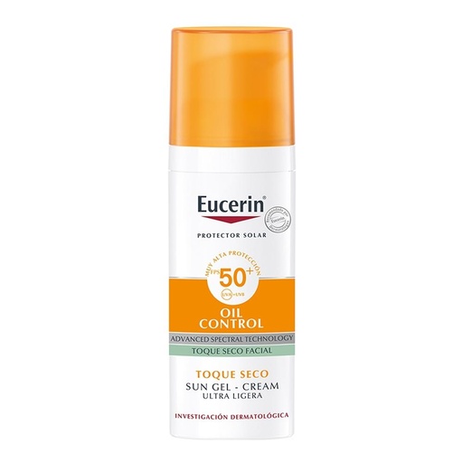 Eucerin Sun Gel-Cream Oil Control Dry Touch FPS50+ 50 Ml