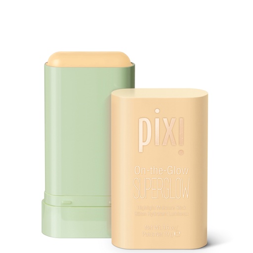 Pixi by Petra on-the-Glow Super Glow Highlighter Stick - Gilded Gold - 0.6oz: Brightening, Face Application