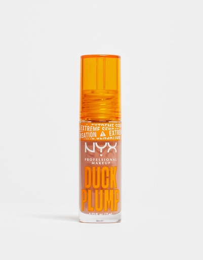 NYX Professional Makeup Duck Plump High Pigment Plumping Lip Gloss - Apri Caught - 0.23 Fl Oz