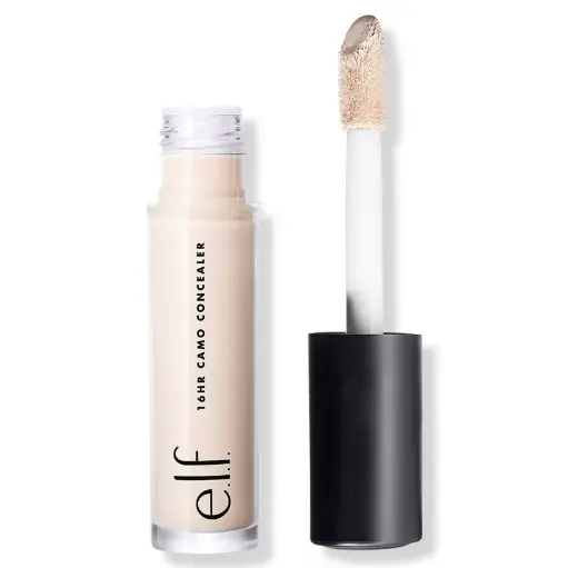 E.l.f. Hydrating Camo Concealer - Light Ivory - 0.203 Fl Oz: Full Coverage, Satin Finish, Paraben-Free